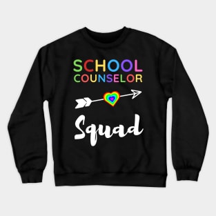 Best Funny Gift Idea for School Counselor Crewneck Sweatshirt